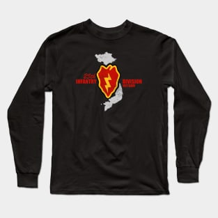 25th Infantry Division (distressed) Long Sleeve T-Shirt